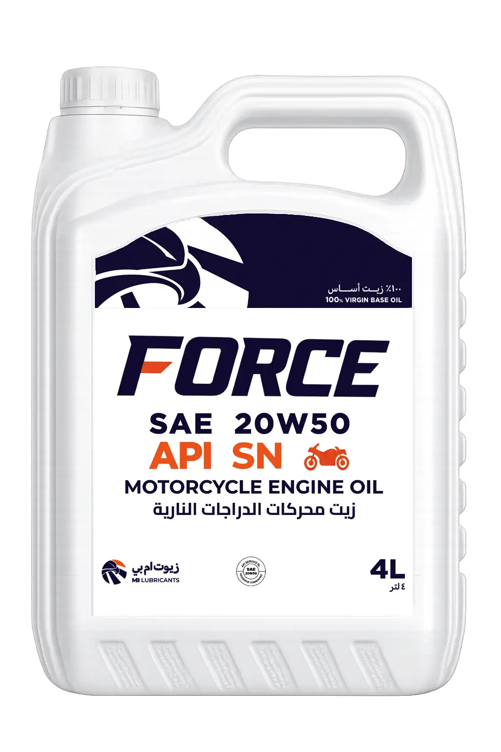 MOTOX PRO 4-Stroke Motorcycle Engine Oil API SN view 2